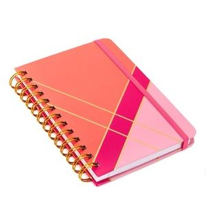 Hallmark Pink and Coral Spiral Notebook